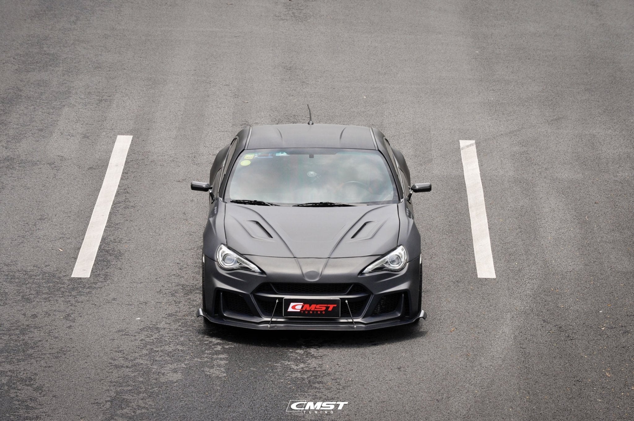 CMST Tuning Carbon Fiber & FRP Front Bumper & Front Lip Toyota 86 GT86 Scion FRS BRZ 2013-2020 Aftermarket Carbon Fiber Part / Bodykit - Robot Bodykits
