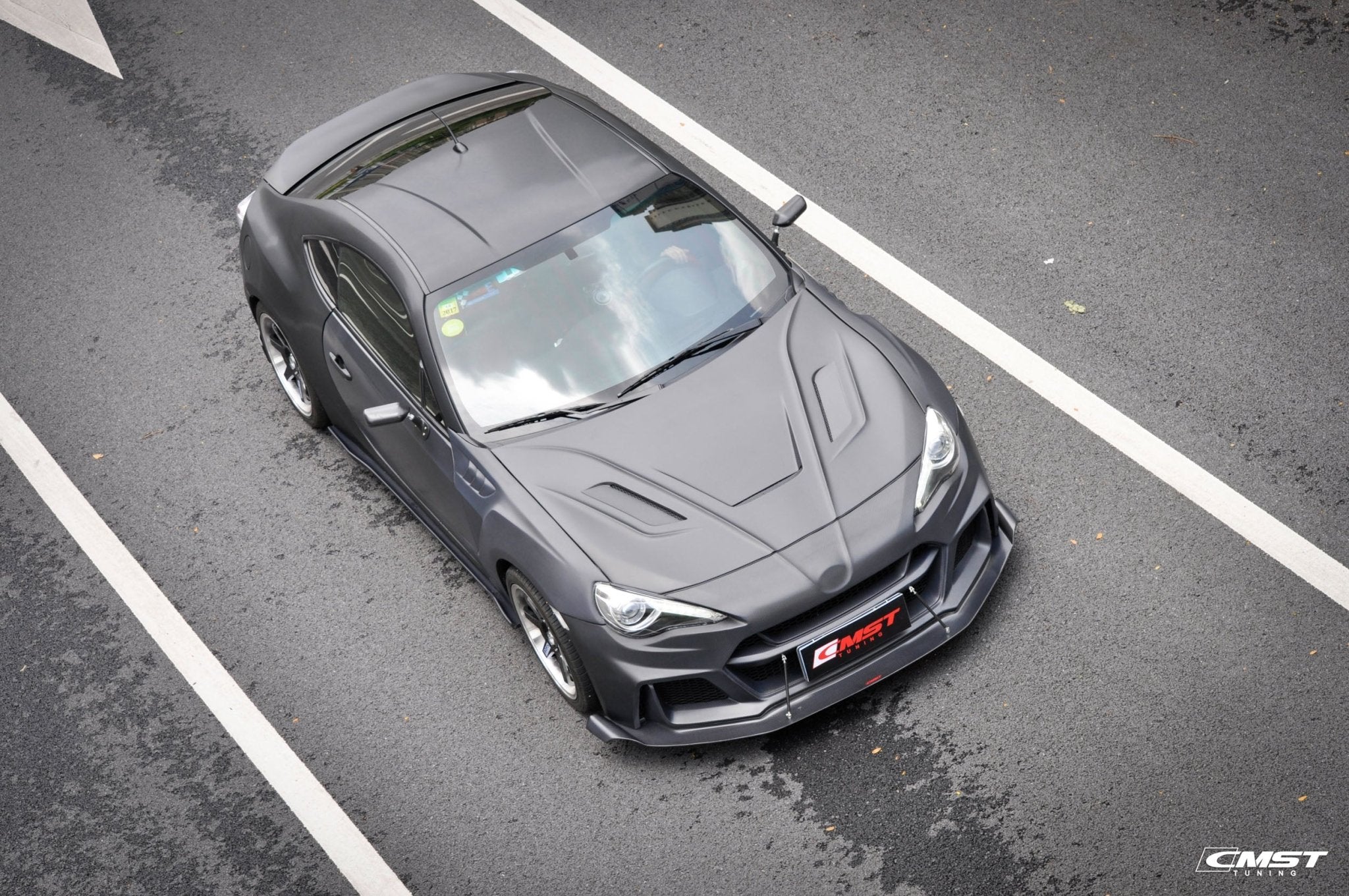 CMST Tuning Carbon Fiber & FRP Front Bumper & Front Lip Toyota 86 GT86 Scion FRS BRZ 2013-2020 Aftermarket Carbon Fiber Part / Bodykit - Robot Bodykits