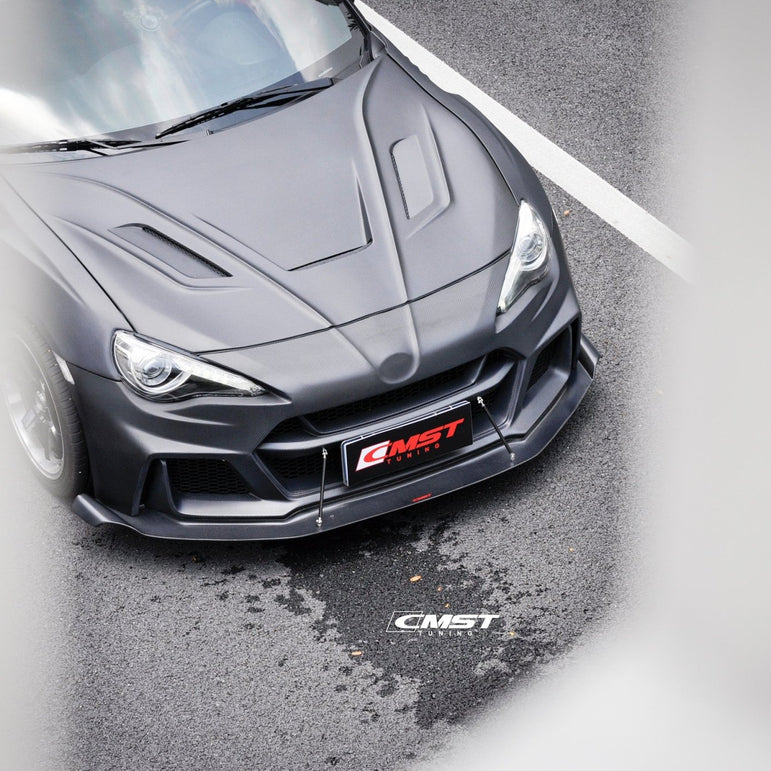 CMST Tuning Carbon Fiber & FRP Front Bumper & Front Lip Toyota 86 GT86 Scion FRS BRZ 2013-2020 Aftermarket Carbon Fiber Part / Bodykit - Robot Bodykits
