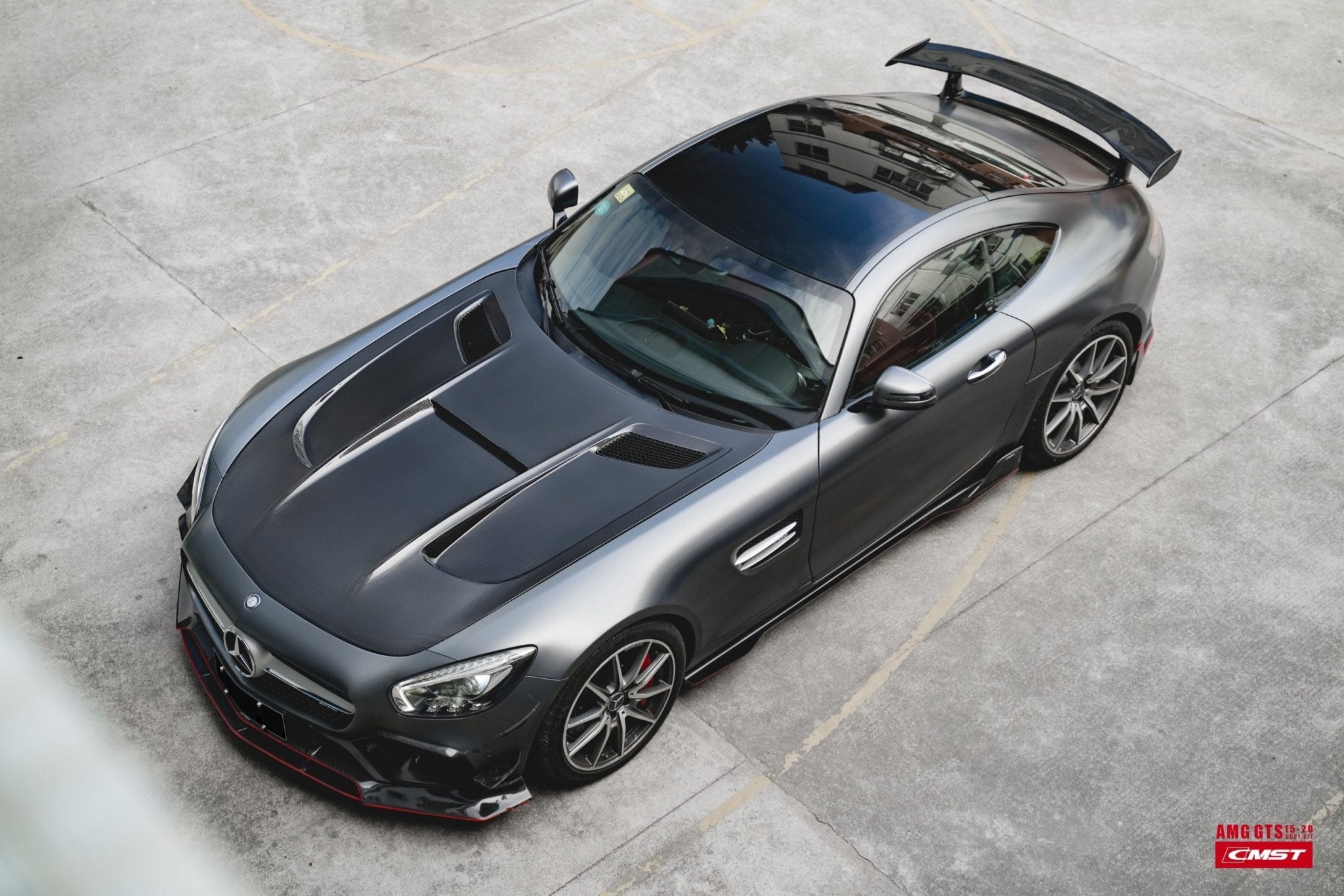 CMST Tuning Carbon Fiber Full Body Kit for Mercedes Benz C190 AMG GT GTS 2015-2017 Aftermarket Carbon Fiber Part / Bodykit - Robot Bodykits