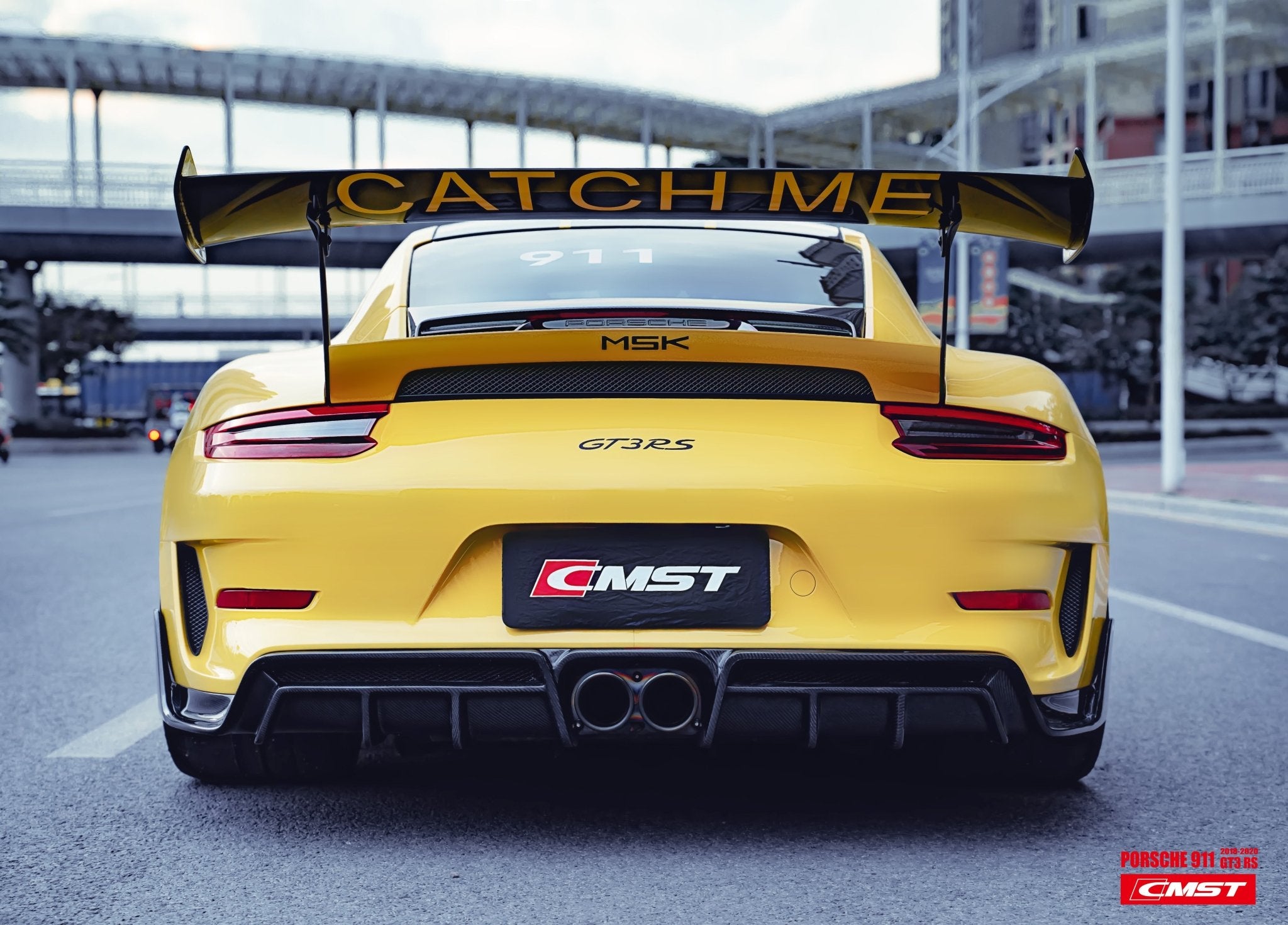 CMST Tuning Carbon Fiber Full Body Kit for Porsche 991 991.2 GT3RS Aftermarket Carbon Fiber Part / Bodykit - Robot Bodykits