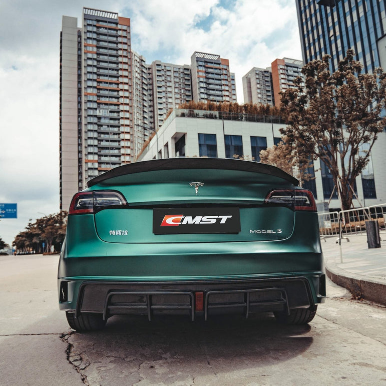 CMST Tuning Carbon Fiber Full Body Kit Style D for Tesla Model 3 Aftermarket Carbon Fiber Part / Bodykit - Robot Bodykits