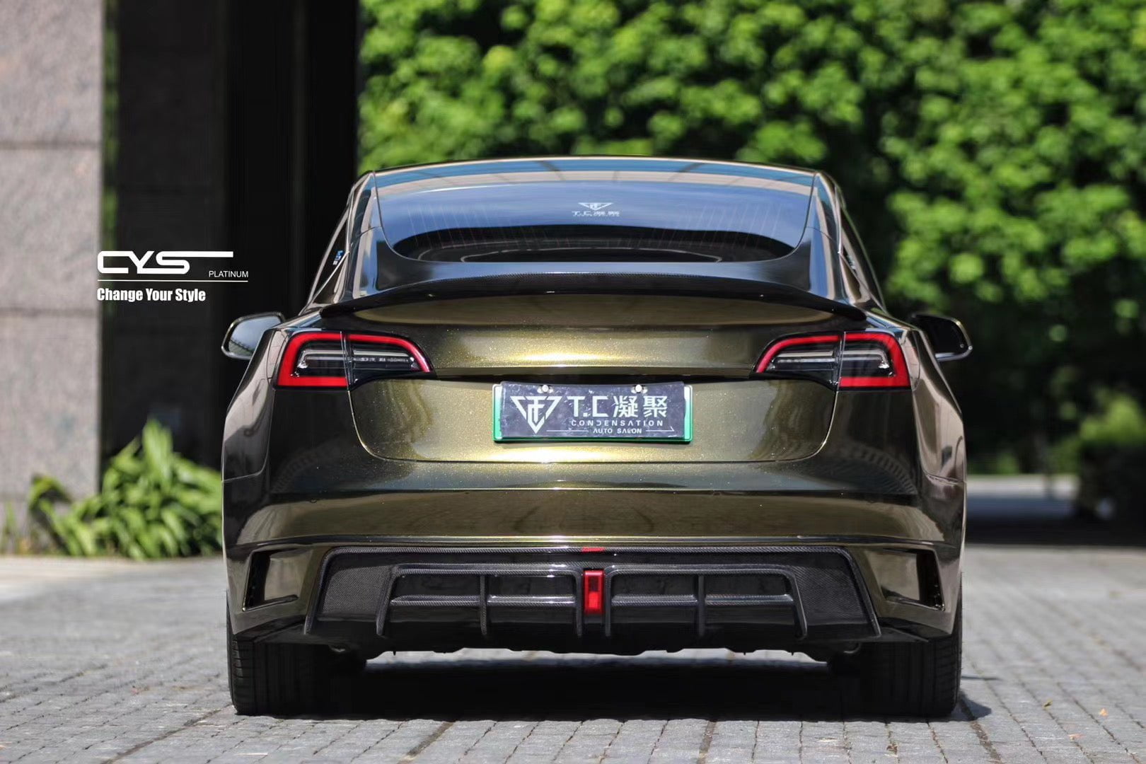 CMST Tuning Carbon Fiber Full Body Kit Style D for Tesla Model 3 Aftermarket Carbon Fiber Part / Bodykit - Robot Bodykits