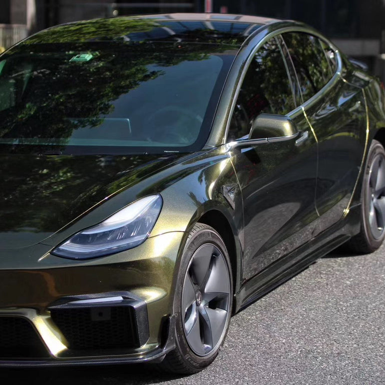 CMST Tuning Carbon Fiber Full Body Kit Style D for Tesla Model 3 Aftermarket Carbon Fiber Part / Bodykit - Robot Bodykits