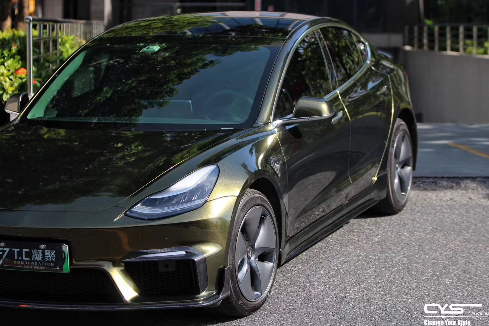 CMST Tuning Carbon Fiber Full Body Kit Style D for Tesla Model 3 Aftermarket Carbon Fiber Part / Bodykit - Robot Bodykits