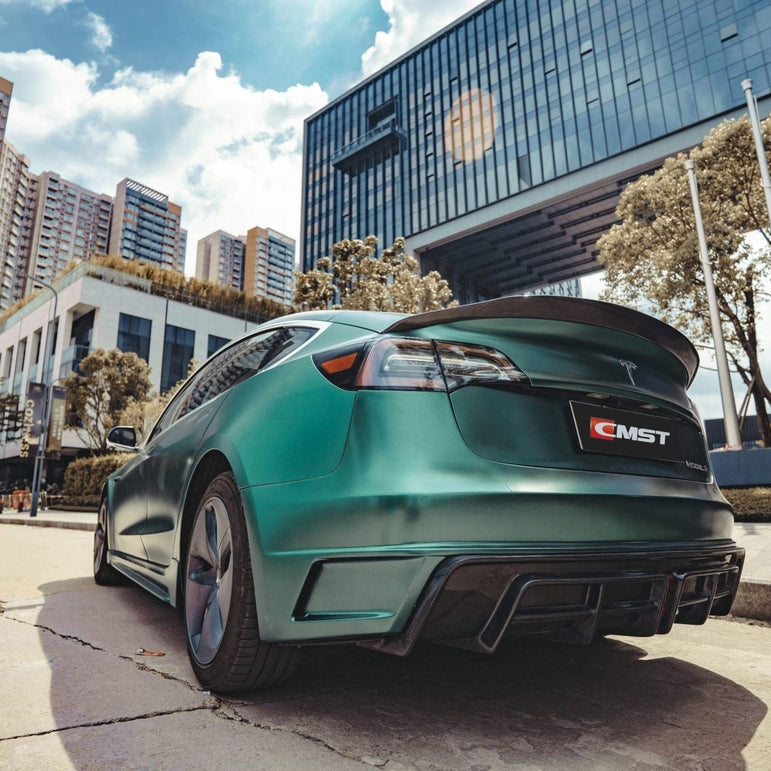 CMST Tuning Carbon Fiber Full Body Kit Style D for Tesla Model 3 Aftermarket Carbon Fiber Part / Bodykit - Robot Bodykits