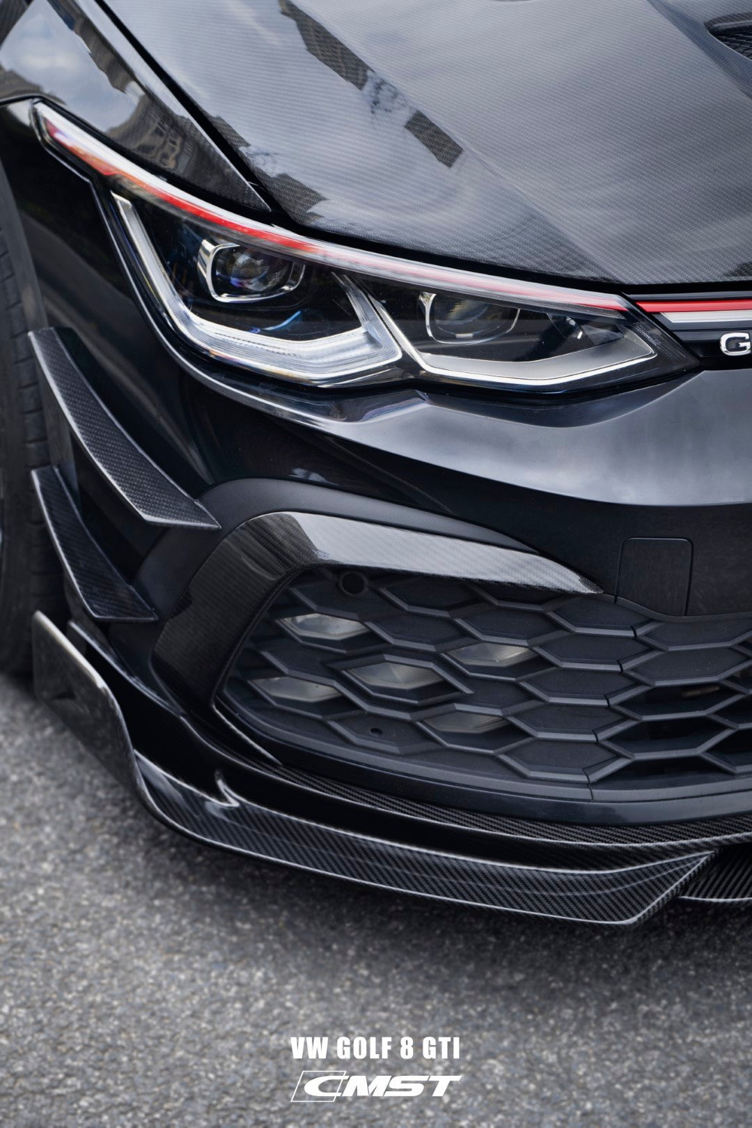 CMST Tuning Carbon Fiber Full Dry-Carbon Bodykit for Volkswagen GTI MK8 Aftermarket Carbon Fiber Part / Bodykit - Robot Bodykits