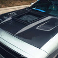CMST Carbon Fiber Glass Clearview Hood Bonnet for Dodge Challenger 2008-ON - Robot Bodykits