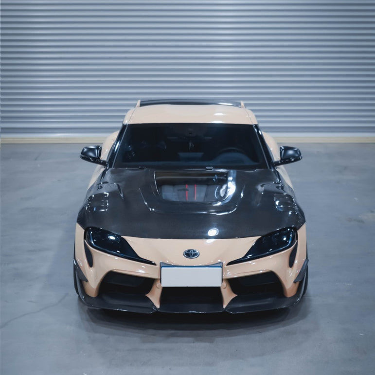 CMST Tuning Carbon Fiber Glass Transparent Hood Bonnet for Toyota GR Supra A90 A91 Aftermarket Carbon Fiber Part / Bodykit - Robot Bodykits