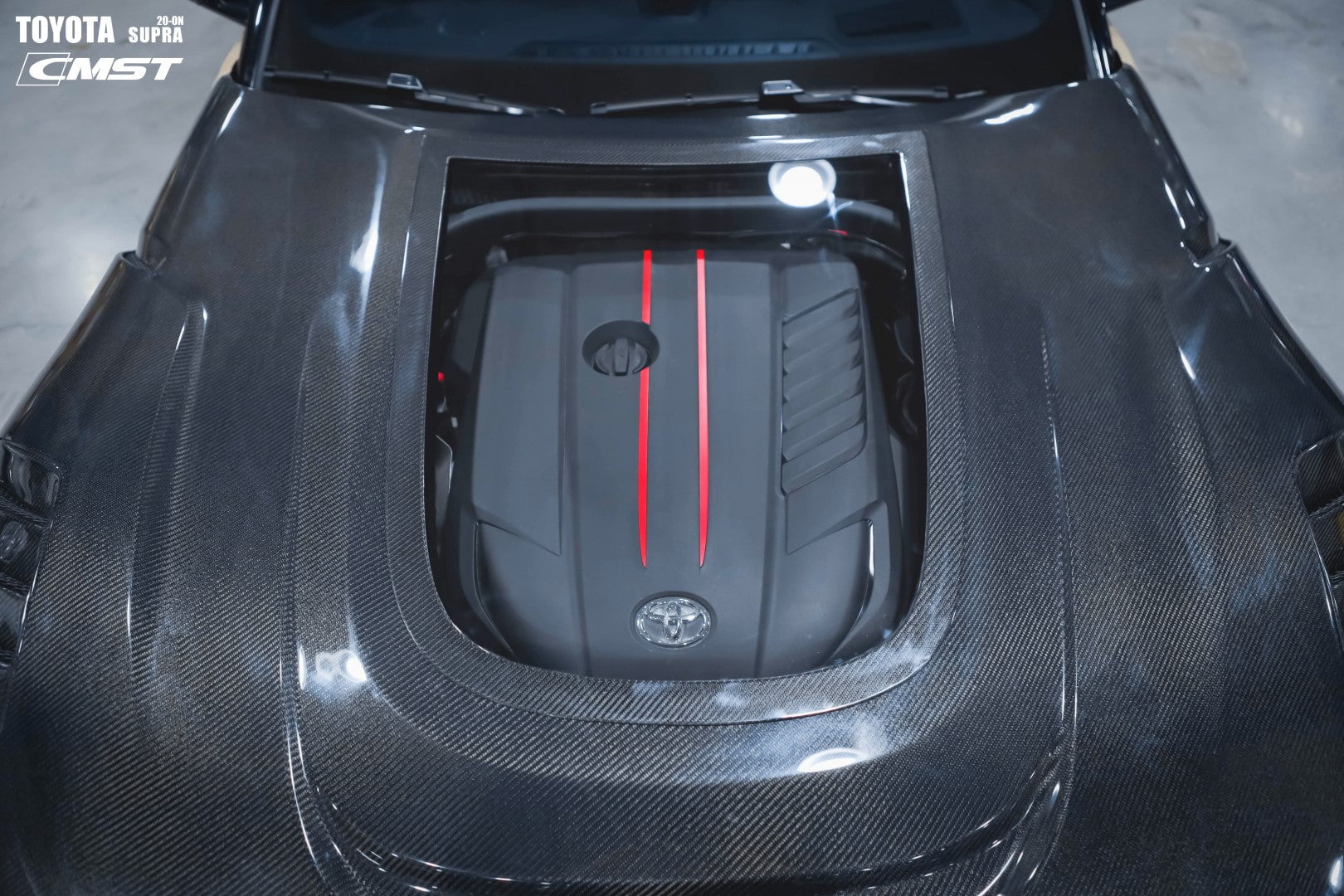 CMST Tuning Carbon Fiber Glass Transparent Hood Bonnet for Toyota GR Supra A90 A91 Aftermarket Carbon Fiber Part / Bodykit - Robot Bodykits