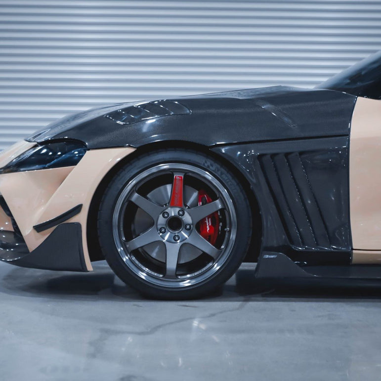 CMST Tuning Carbon Fiber Glass Transparent Hood Bonnet for Toyota GR Supra A90 A91 Aftermarket Carbon Fiber Part / Bodykit - Robot Bodykits
