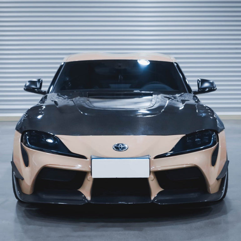CMST Tuning Carbon Fiber Glass Transparent Hood Bonnet for Toyota GR Supra A90 A91 Aftermarket Carbon Fiber Part / Bodykit - Robot Bodykits