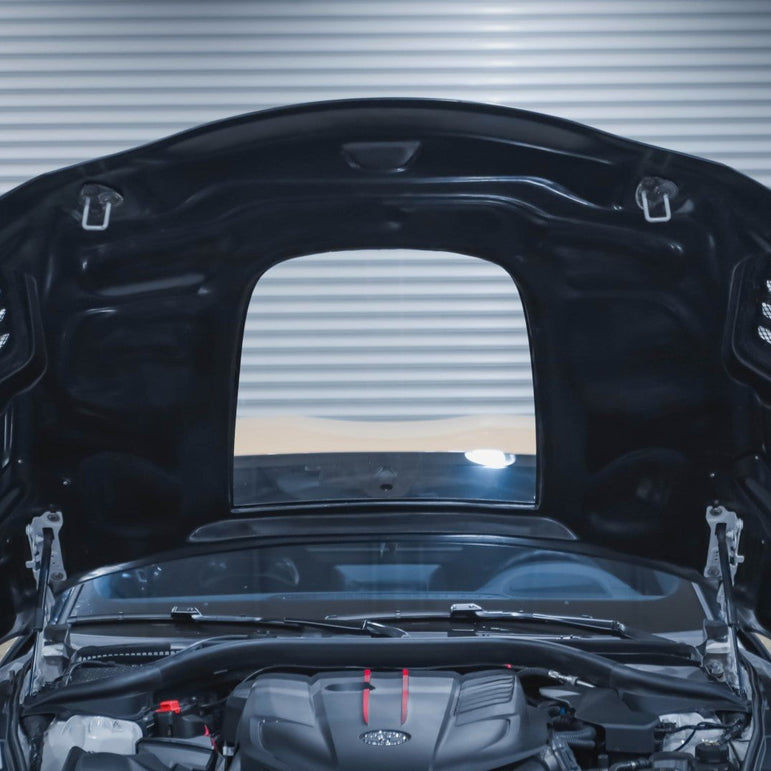 CMST Tuning Carbon Fiber Glass Transparent Hood Bonnet for Toyota GR Supra A90 A91 Aftermarket Carbon Fiber Part / Bodykit - Robot Bodykits