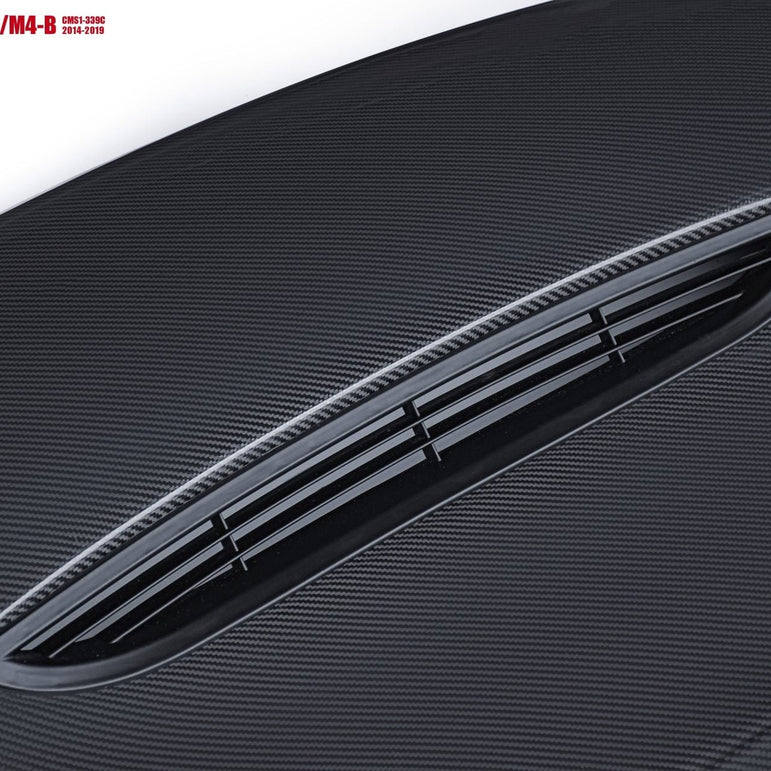 CMST Tuning Carbon Fiber Glass transparent Hood GTS Style BMW M3 / M4 F80 F82 F83 Aftermarket Carbon Fiber Part / Bodykit - Robot Bodykits