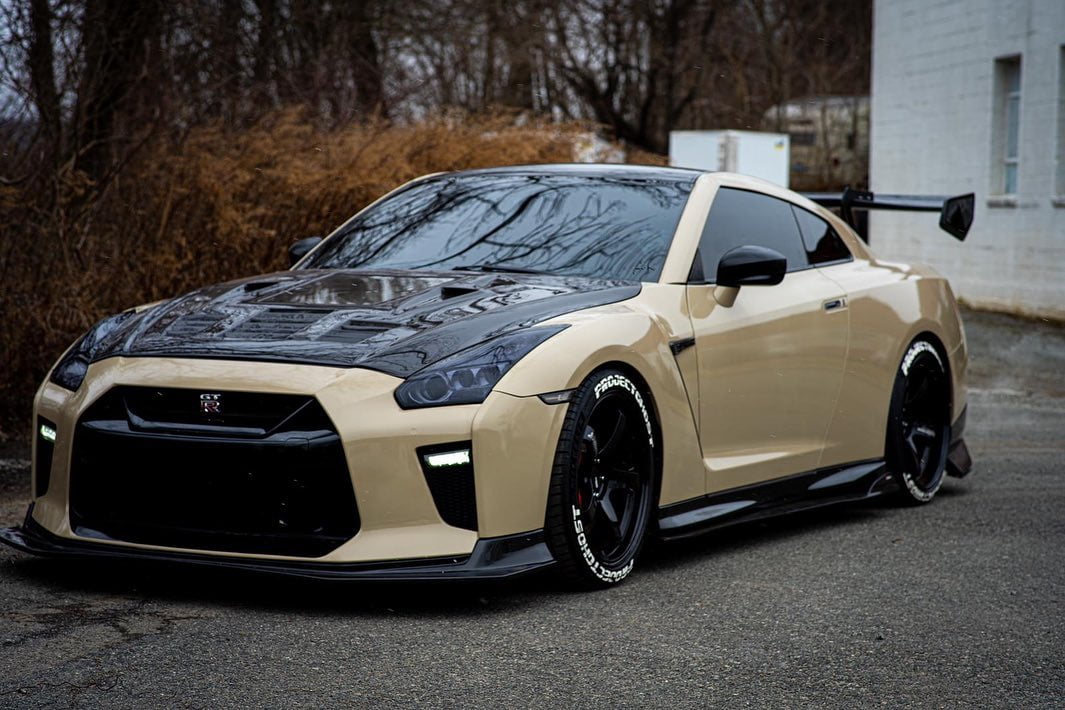 CMST Tuning Carbon Fiber Glass Transparent Hood Ver.2 For Nissan GTR GT-R R35 2017-2022 Aftermarket Carbon Fiber Part / Bodykit - Robot Bodykits