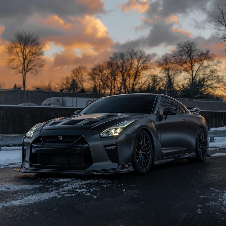 CMST Tuning Carbon Fiber Glass Transparent Hood Ver.2 For Nissan GTR GT-R R35 2017-2022 Aftermarket Carbon Fiber Part / Bodykit - Robot Bodykits