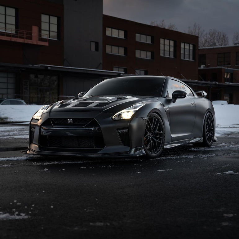 CMST Tuning Carbon Fiber Glass Transparent Hood Ver.2 For Nissan GTR GT-R R35 2017-2022 Aftermarket Carbon Fiber Part / Bodykit - Robot Bodykits