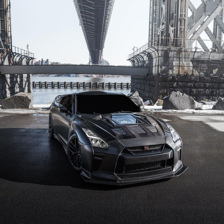 CMST Tuning Carbon Fiber Glass Transparent Hood Ver.2 For Nissan GTR GT-R R35 2017-2022 Aftermarket Carbon Fiber Part / Bodykit - Robot Bodykits