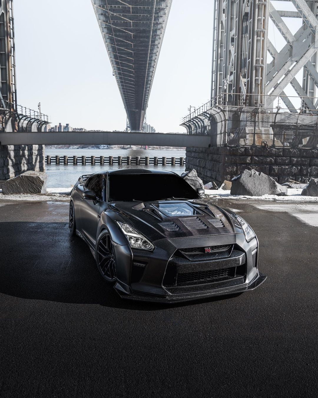 CMST Tuning Carbon Fiber Glass Transparent Hood Ver.2 For Nissan GTR GT-R R35 2017-2022 Aftermarket Carbon Fiber Part / Bodykit - Robot Bodykits