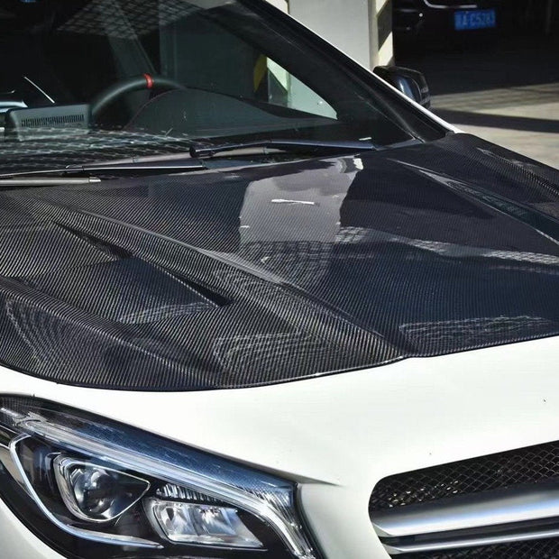 CMST Tuning Carbon Fiber Hood Bonnet for C117 2014-2019 CLA-250 CLA-45 AMG Aftermarket Carbon Fiber Part / Bodykit - Robot Bodykits