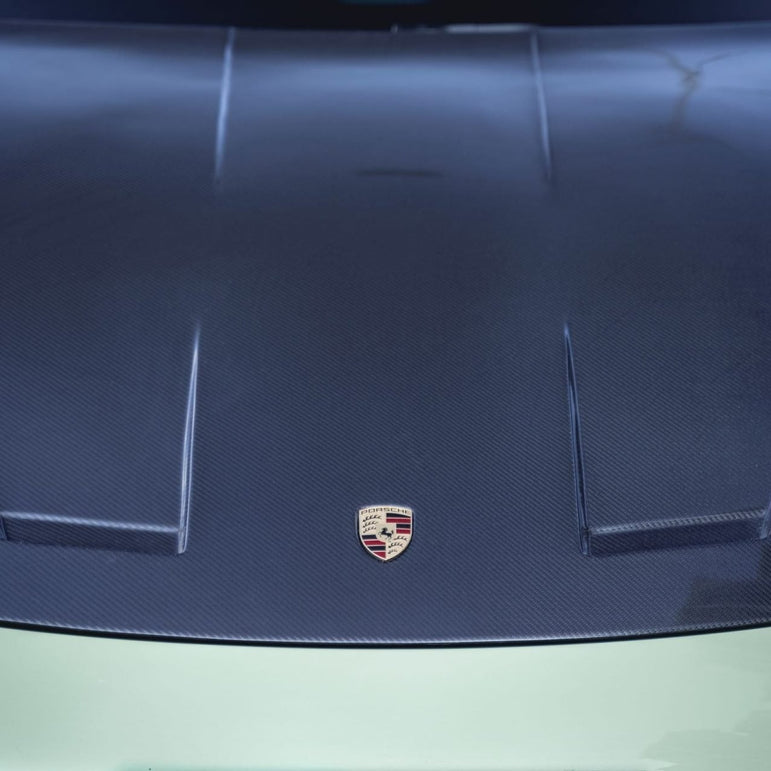 CMST Tuning Carbon Fiber Hood Bonnet for Porsche Taycan & Turbo & Turbo S Aftermarket Carbon Fiber Part / Bodykit - Robot Bodykits