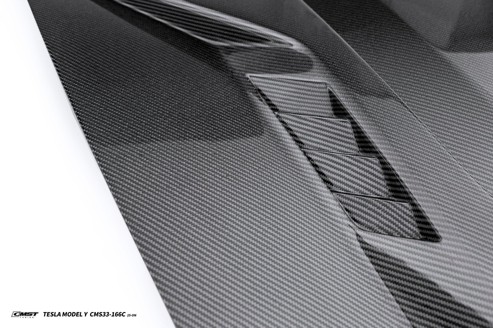 CMST Tuning Carbon Fiber Hood Bonnet for Tesla Model Y Juniper Ver.1 Aftermarket Carbon Fiber Part / Bodykit - Robot Bodykits