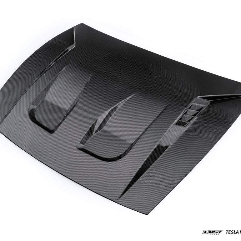CMST Tuning Carbon Fiber Hood Bonnet for Tesla Model Y Juniper Ver.2 Aftermarket Carbon Fiber Part / Bodykit - Robot Bodykits