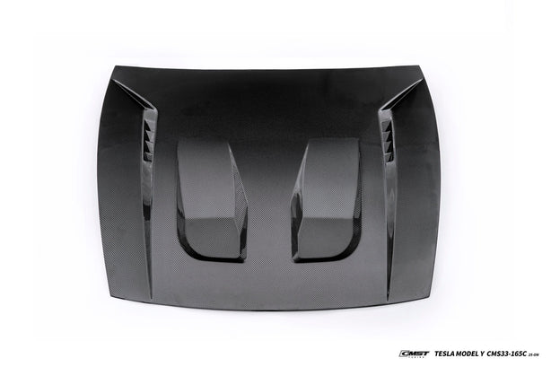 CMST Tuning Carbon Fiber Hood Bonnet for Tesla Model Y Juniper Ver.2 Aftermarket Carbon Fiber Part / Bodykit - Robot Bodykits