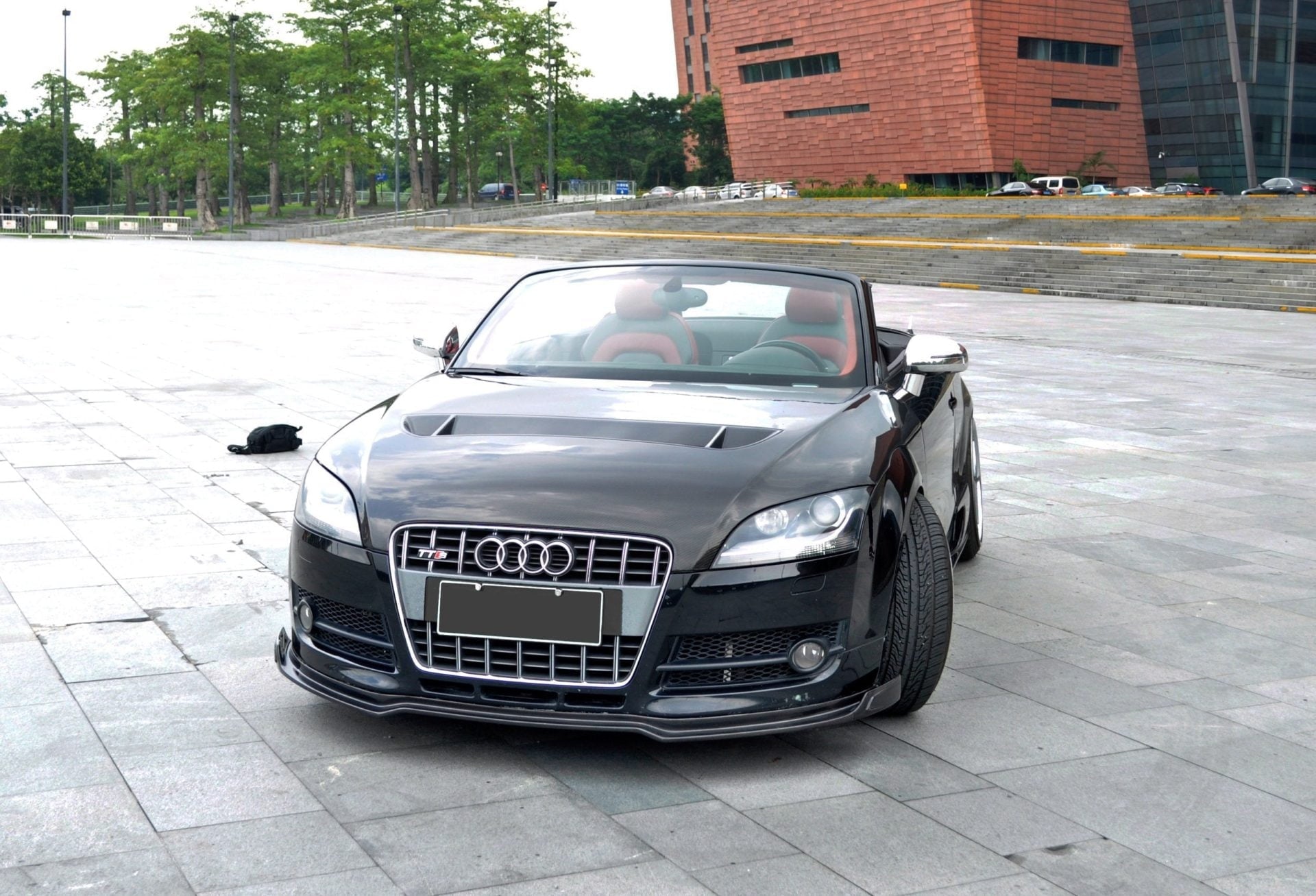 CMST Tuning Carbon Fiber Hood Bonnet Ver.1 For Audi TT TTS MK2 8J 2007-2015 Aftermarket Carbon Fiber Part / Bodykit - Robot Bodykits