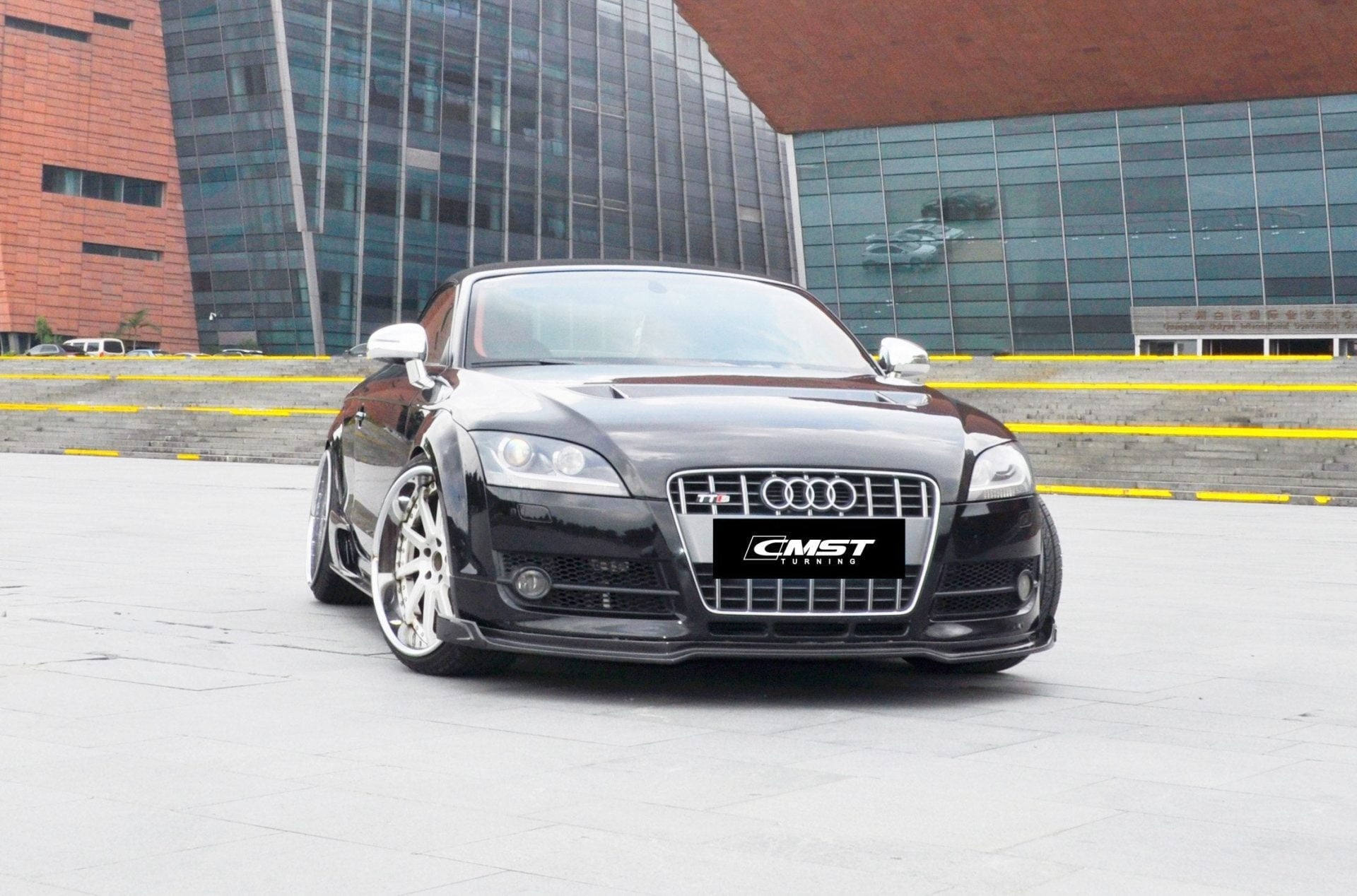 CMST Tuning Carbon Fiber Hood Bonnet Ver.1 For Audi TT TTS MK2 8J 2007-2015 Aftermarket Carbon Fiber Part / Bodykit - Robot Bodykits