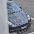 CMST Tuning Carbon Fiber Hood Bonnet Ver.1 for Tesla Model Y Aftermarket Carbon Fiber Part / Bodykit - Robot Bodykits
