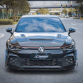 CMST Tuning Carbon Fiber Hood Bonnet Ver.1 for Volkswagen Golf & GTI & Golf R MK8 Aftermarket Carbon Fiber Part / Bodykit - Robot Bodykits