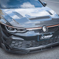 CMST Tuning Carbon Fiber Hood Bonnet Ver.1 for Volkswagen Golf & GTI & Golf R MK8 Aftermarket Carbon Fiber Part / Bodykit - Robot Bodykits