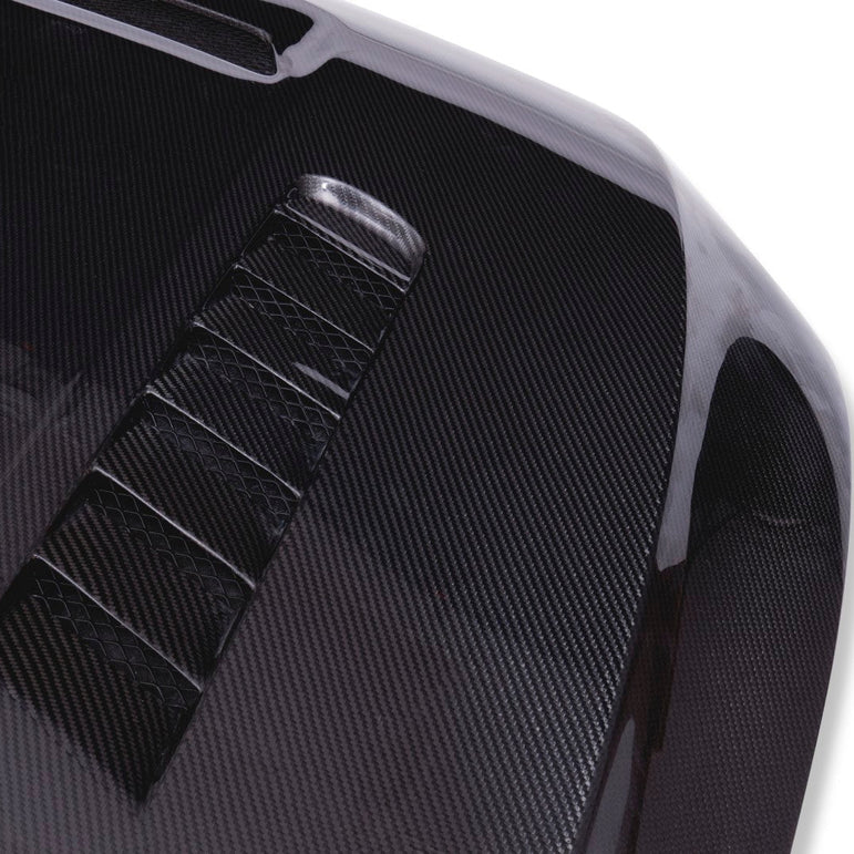 CMST Tuning Carbon Fiber Hood Bonnet Ver.1 for Volkswagen Golf & GTI & Golf R MK8 Aftermarket Carbon Fiber Part / Bodykit - Robot Bodykits