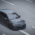 CMST Tuning Carbon Fiber Hood Bonnet Ver.1 for Volkswagen Golf & GTI & Golf R MK8 Aftermarket Carbon Fiber Part / Bodykit - Robot Bodykits
