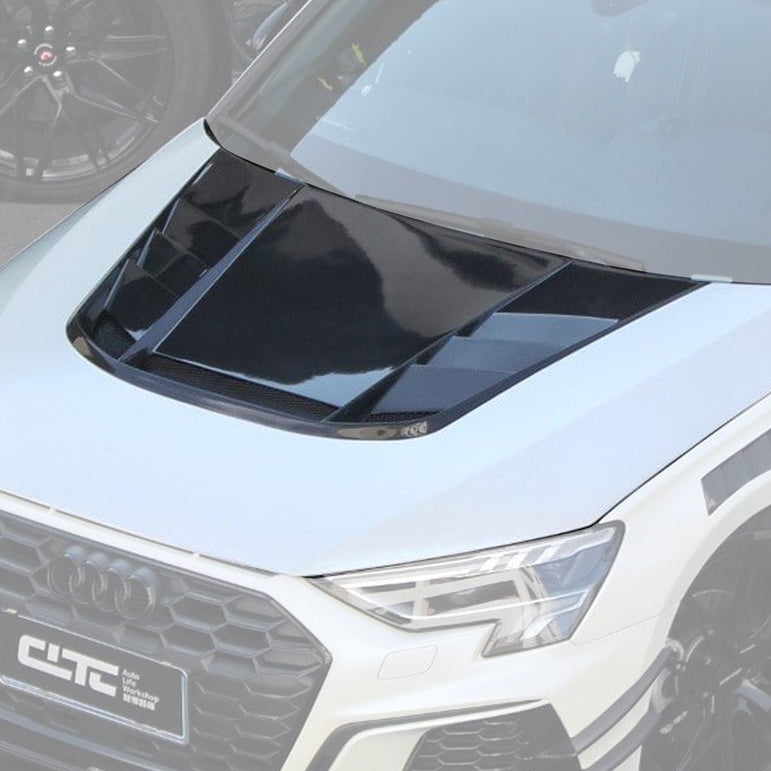 CMST Tuning Carbon Fiber Hood Bonnet Ver.2 for Audi RS3 S3 A3 8Y 2021-ON Aftermarket Carbon Fiber Part / Bodykit - Robot Bodykits