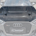 CMST Tuning Carbon Fiber Hood Bonnet Ver.4 for Audi RS3 2018-2020 & 2014-2020 A3 & A3 S Line & S3 Aftermarket Carbon Fiber Part / Bodykit - Robot Bodykits