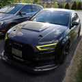 CMST Tuning Carbon Fiber Hood Bonnet Ver.4 for Audi RS3 2018-2020 & 2014-2020 A3 & A3 S Line & S3 Aftermarket Carbon Fiber Part / Bodykit - Robot Bodykits