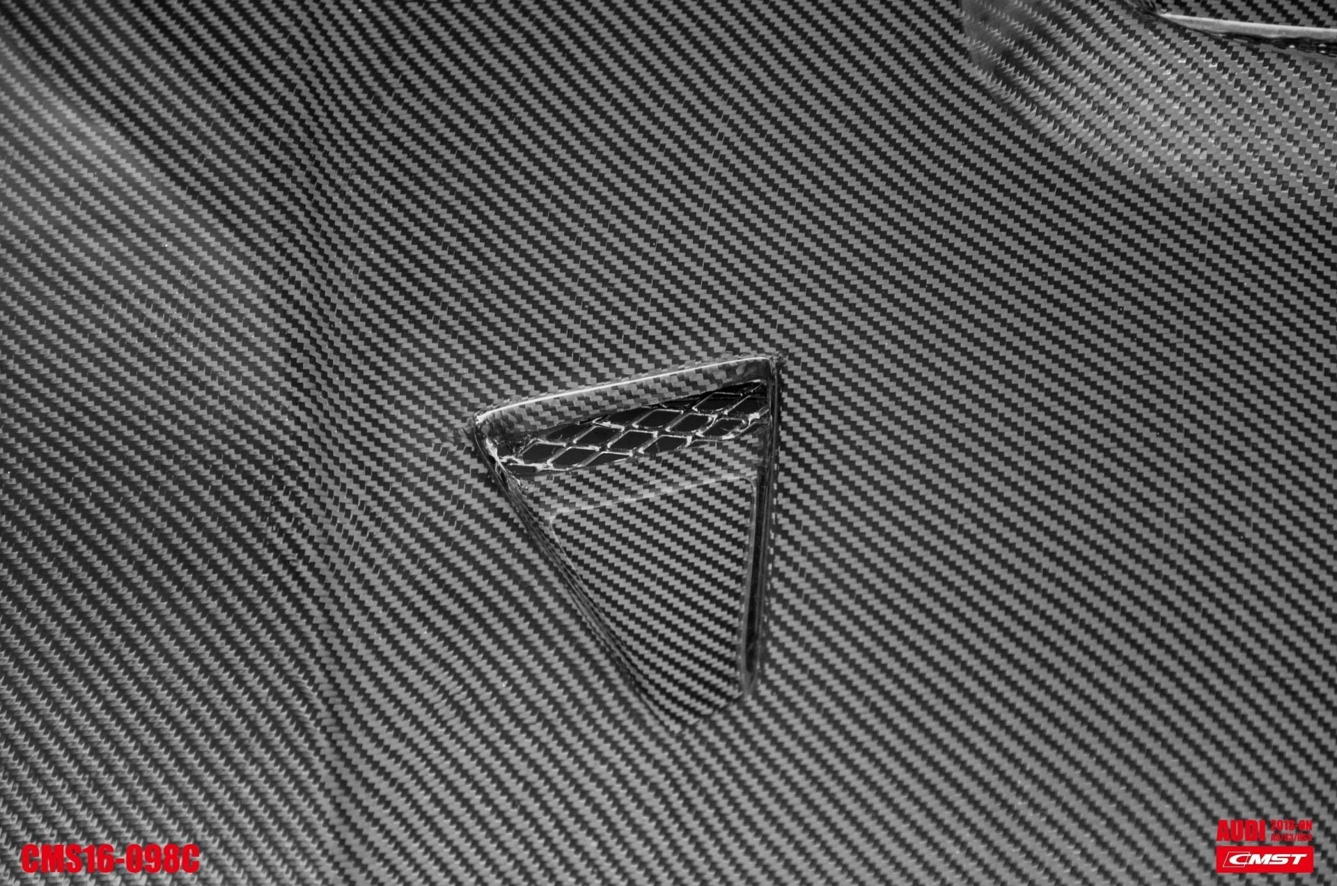 CMST Tuning Carbon Fiber Hood Bonnet Ver.4 for Audi RS3 2018-2020 & 2014-2020 A3 & A3 S Line & S3 Aftermarket Carbon Fiber Part / Bodykit - Robot Bodykits