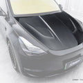 CMST Tuning Carbon Fiber Hood Bonnet Ver.4 for Tesla Model Y Aftermarket Carbon Fiber Part / Bodykit - Robot Bodykits