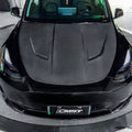 CMST Tuning Carbon Fiber Hood Bonnet Ver.4 for Tesla Model Y Aftermarket Carbon Fiber Part / Bodykit - Robot Bodykits