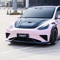 CMST Tuning Carbon Fiber Hood Clearview Glass Transparent for Tesla Model Y Aftermarket Carbon Fiber Part / Bodykit - Robot Bodykits