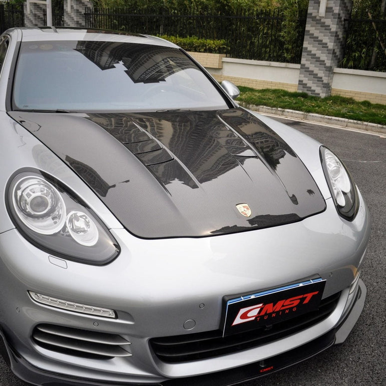 CMST Tuning Carbon Fiber Hood for Porsche Panamera 970 2010-2016 Aftermarket Carbon Fiber Part / Bodykit - Robot Bodykits