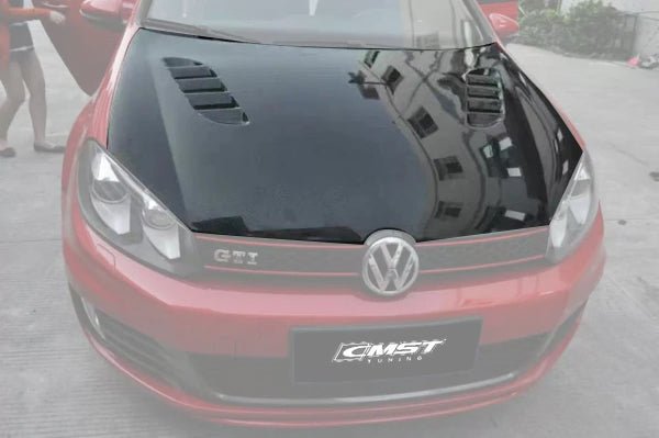 CMST Tuning Carbon Fiber Hood for Volkswagen GTI MK6 Aftermarket Carbon Fiber Part / Bodykit - Robot Bodykits