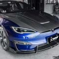 CMST Tuning Carbon Fiber Hood Ver.2 for Tesla Model S 2023+ Aftermarket Carbon Fiber Part / Bodykit - Robot Bodykits