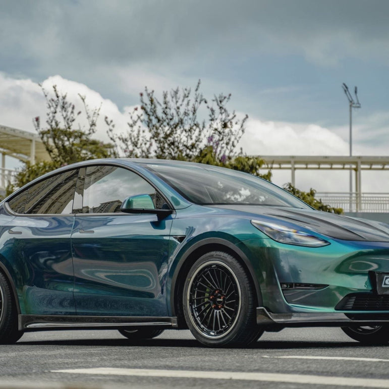 CMST Tuning Carbon Fiber Hood Ver.2 for Tesla Model Y Aftermarket Carbon Fiber Part / Bodykit - Robot Bodykits