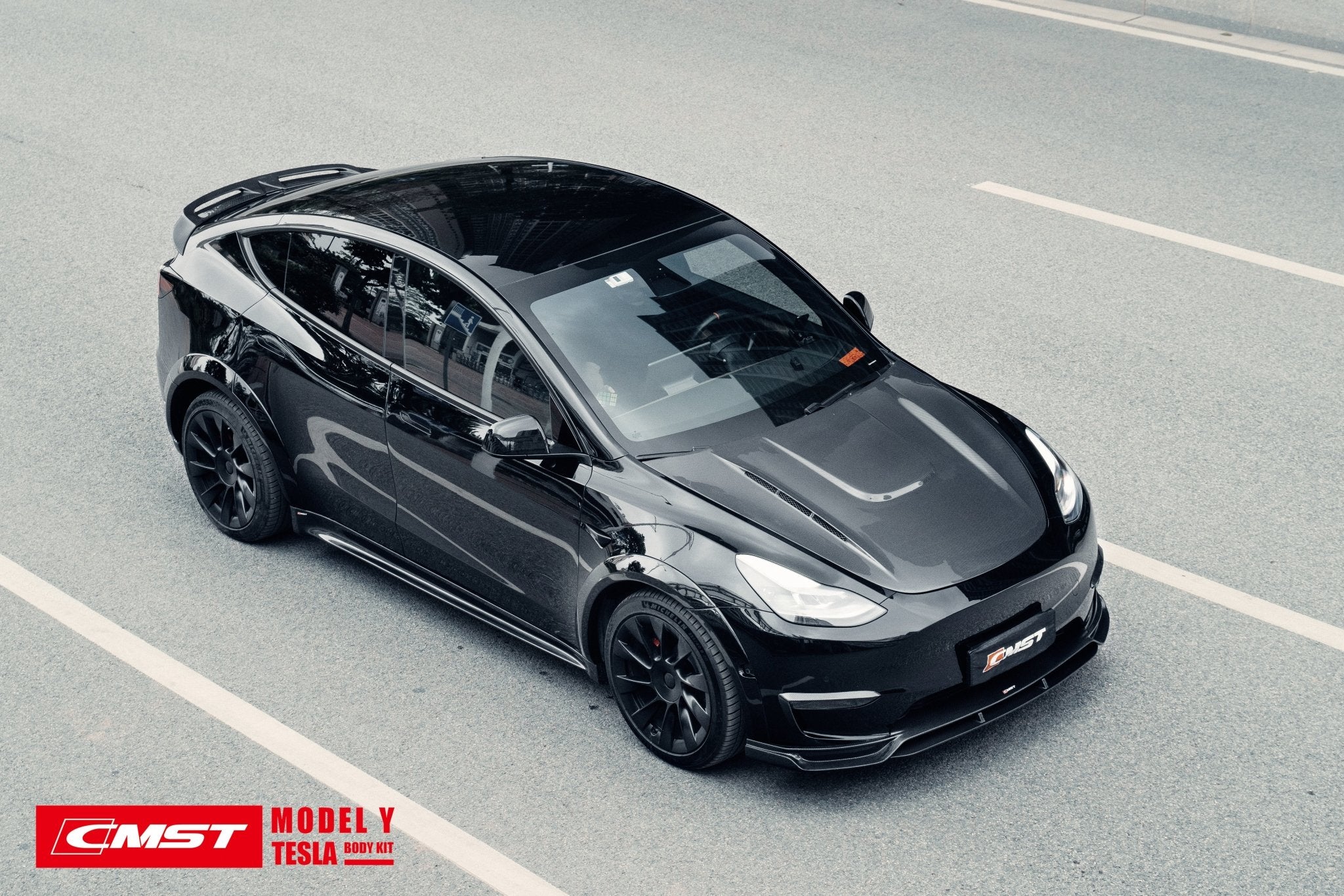 CMST Tuning Carbon Fiber Package Style A for Tesla Model Y Aftermarket Carbon Fiber Part / Bodykit - Robot Bodykits