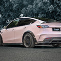 CMST Tuning Carbon Fiber Rear Bumper ver.1 for Tesla Model Y Aftermarket Carbon Fiber Part / Bodykit - Robot Bodykits