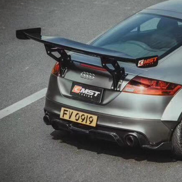 CMST Tuning Carbon Fiber Rear Spoiler Wing For Audi TT TTS MK2 8J 2007-2015 Aftermarket Carbon Fiber Part / Bodykit - Robot Bodykits