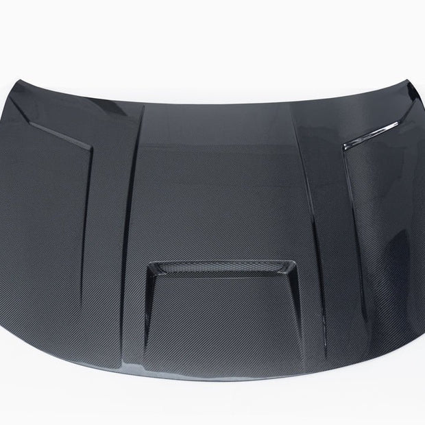CMST Tuning Carbon Fiber V1 Hood for Dodge Charger 2015 - 2023 Aftermarket Carbon Fiber Part / Bodykit - Robot Bodykits